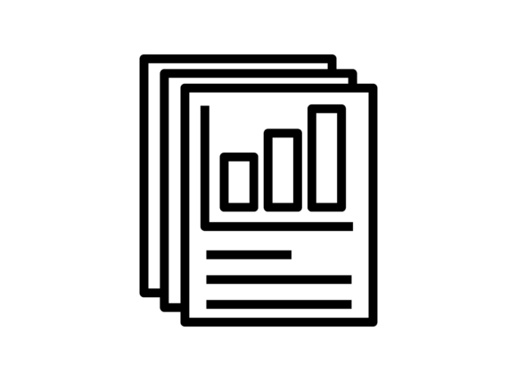 Business Plan Icon for Local Branding and Packaging