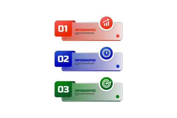 Colorful Glassmorphism Data Infographic Graphics
