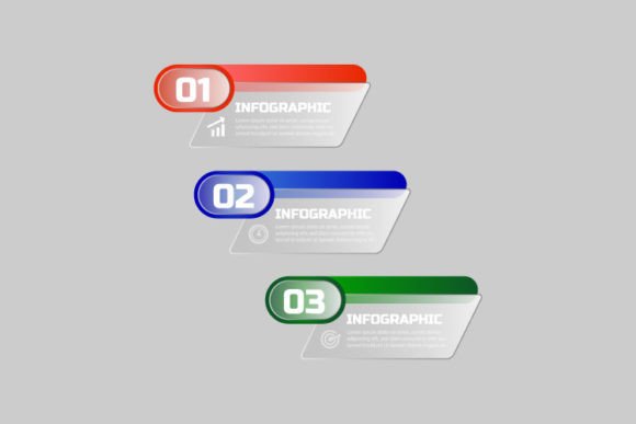 Gradient Business Infographic Template for Graphics and Craft Projects