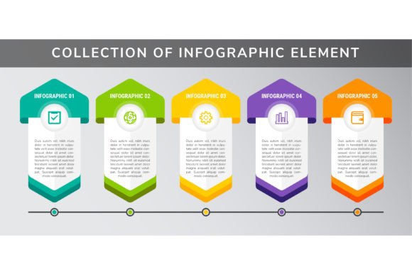 Half Hexagon Infographic for Crafting and Graphics